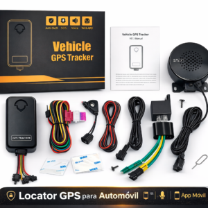 Rastreador GPS Inteligente con Seguimiento en Tiempo Real, Reproducción de Historial de Ruta, para Automóvil y Motocicleta