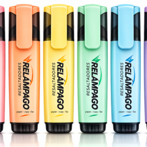 Resaltador, marcadores de colores pastel surtidos