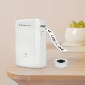 Mini etiquetadora portátil Bluetooth, impresora térmica de etiquetas de mano